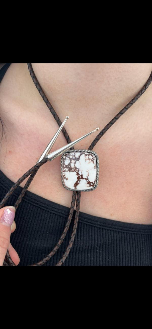 Wild Horse Statement Bolo Tie